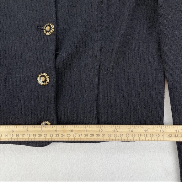 St. John Collection by Marie Gray Sz 6 Suit Jacket Knit Blazer Old Money Luxury - Picture 8 of 12